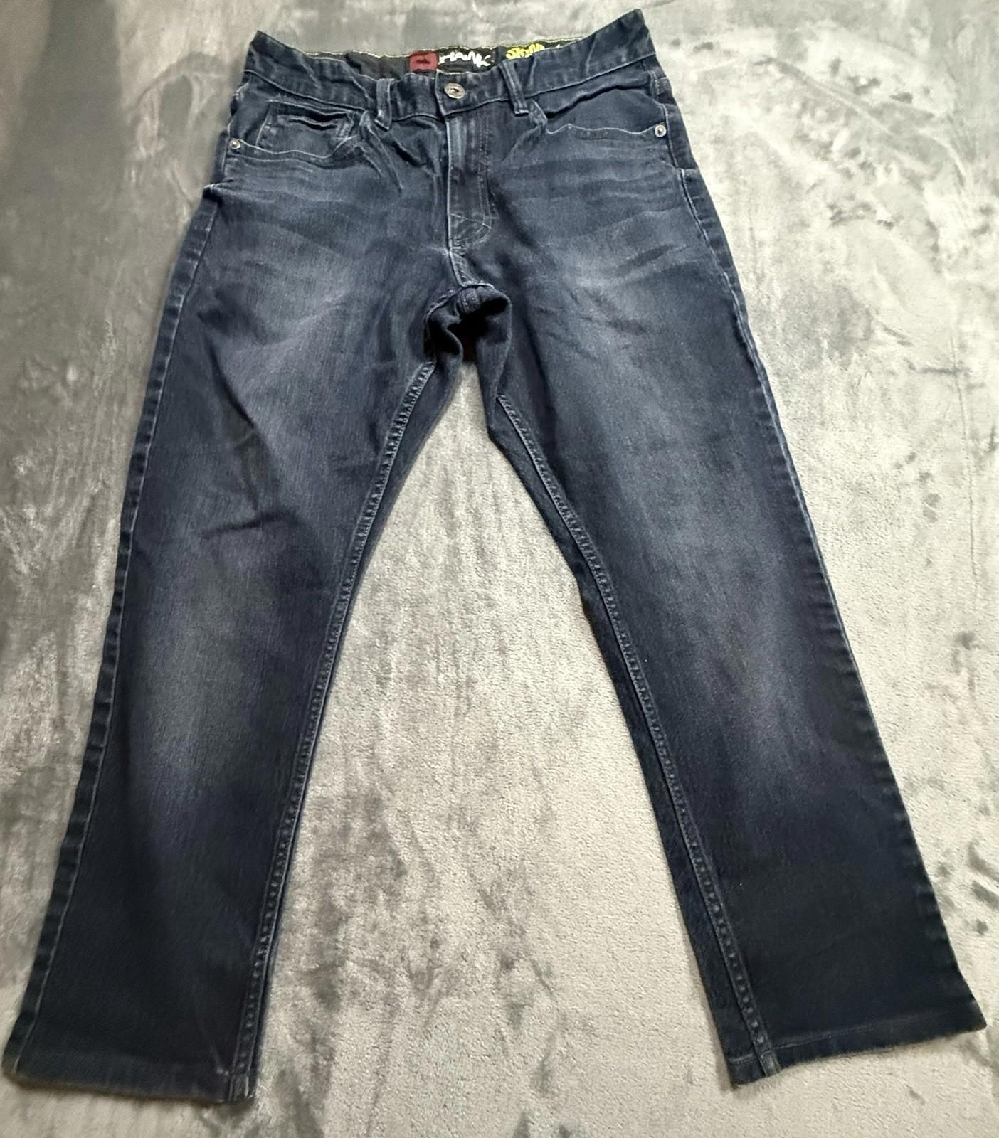 Tony Hawk Skinny Slouch Dark Blue Jeans pants Size 29x30 Men Y2K Skateboarding