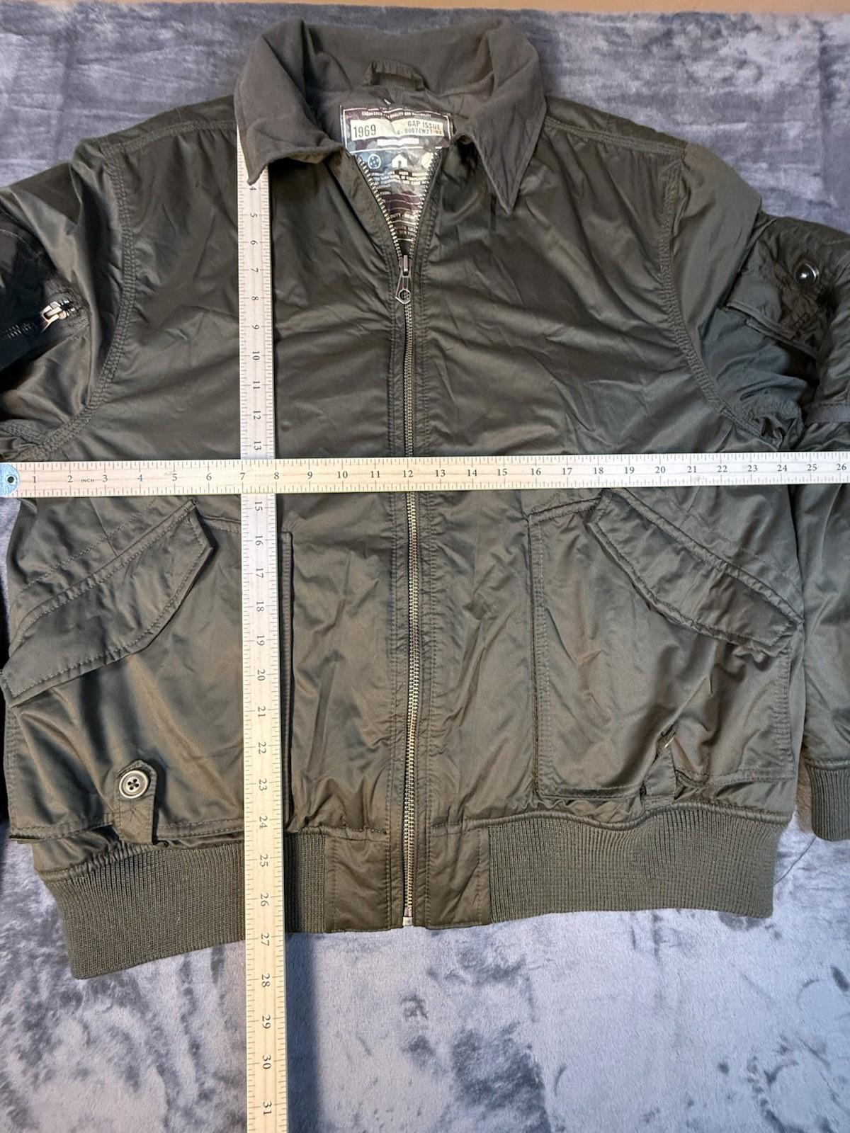 Gap Men’s Quilted Lined Bomber Jacket Long Sleeve XL