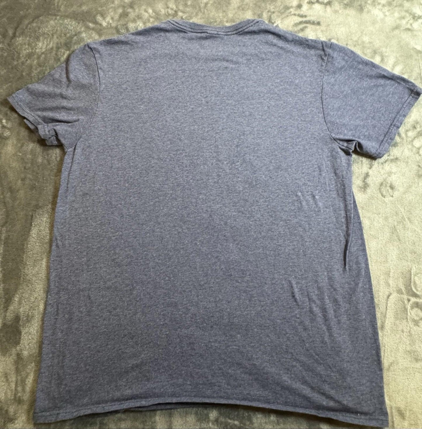 Star Wars The Mandalorian Cotton Short Sleeve T Shirt Blue With Graphic Large