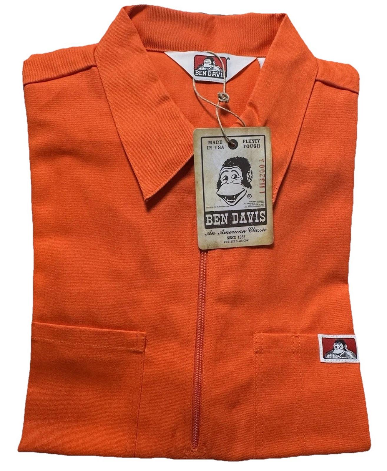 Ben Davis Short Sleeve Solid 1/2 Zip Shirt NWT