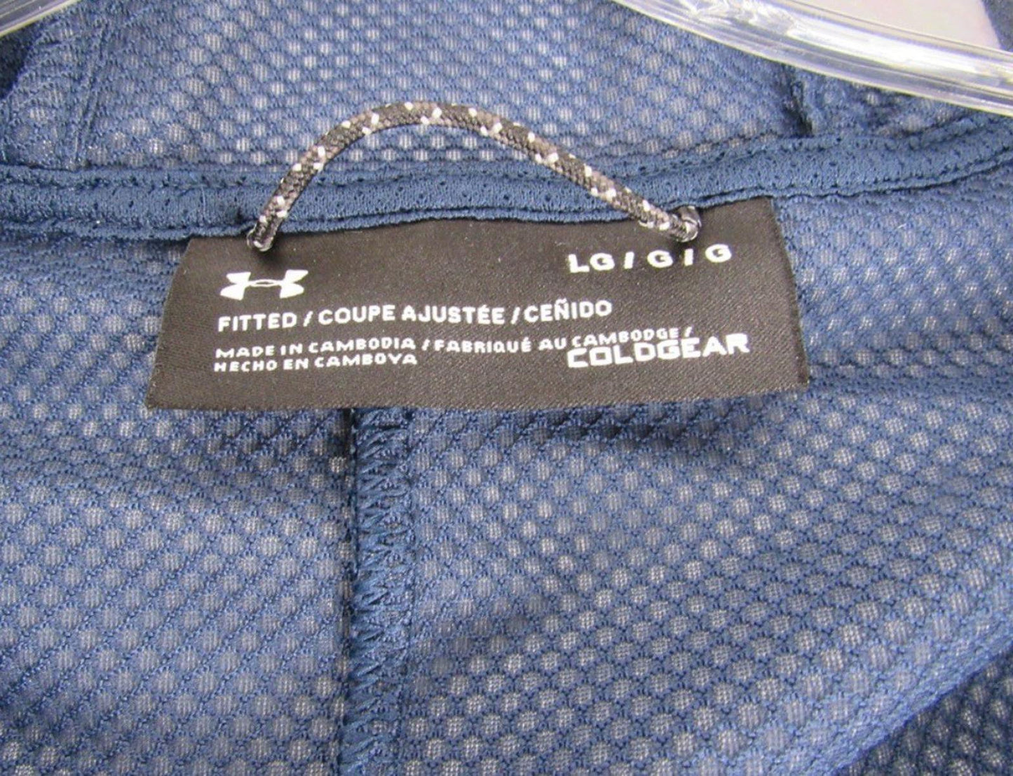 Under Armour Men’s Large Cold Gear Hybrid Fitted Navy Blue NWT List $120