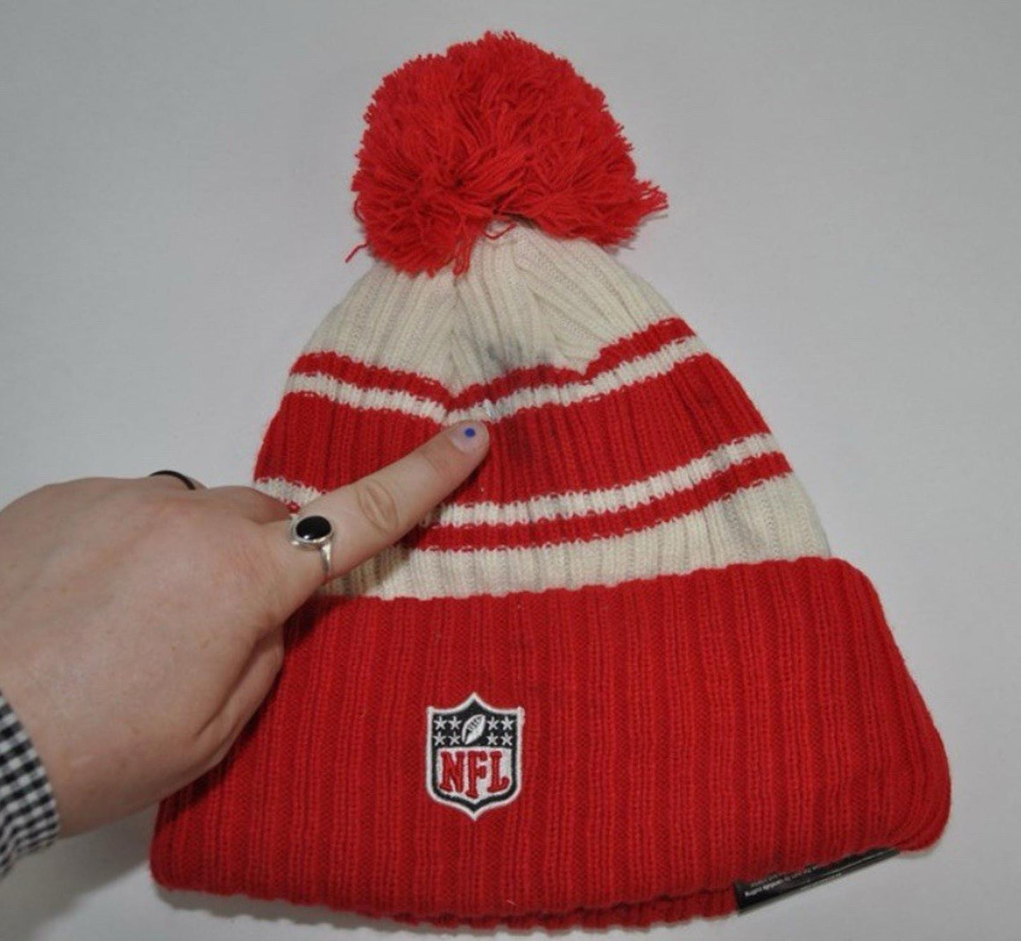 NFL Kansas City Chiefs Beanies X 2 *New* (see Description)