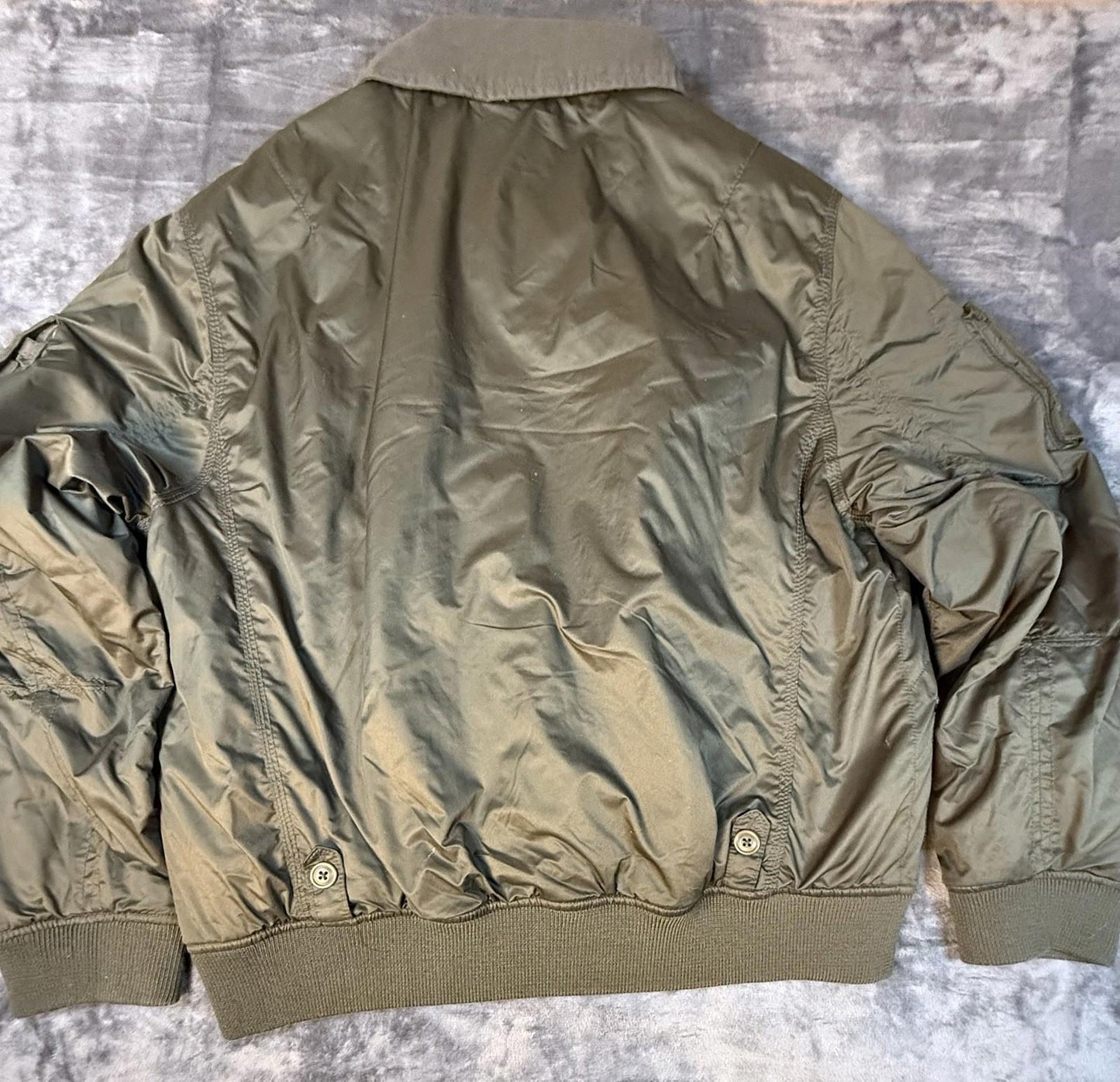 Gap Men’s Quilted Lined Bomber Jacket Long Sleeve XL