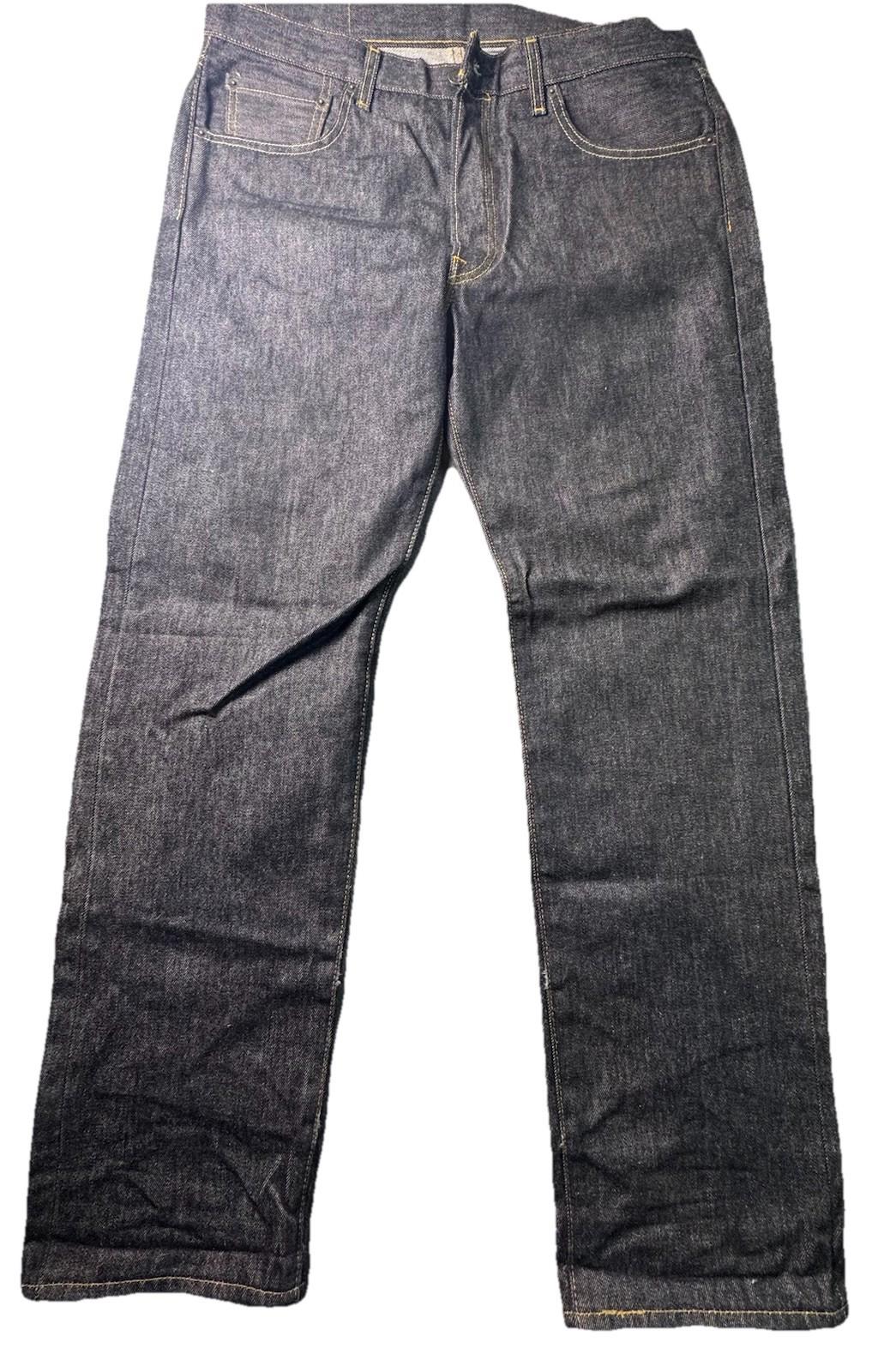 Levis Jeans 501 Button Fly 34x32 Charcoal Black New