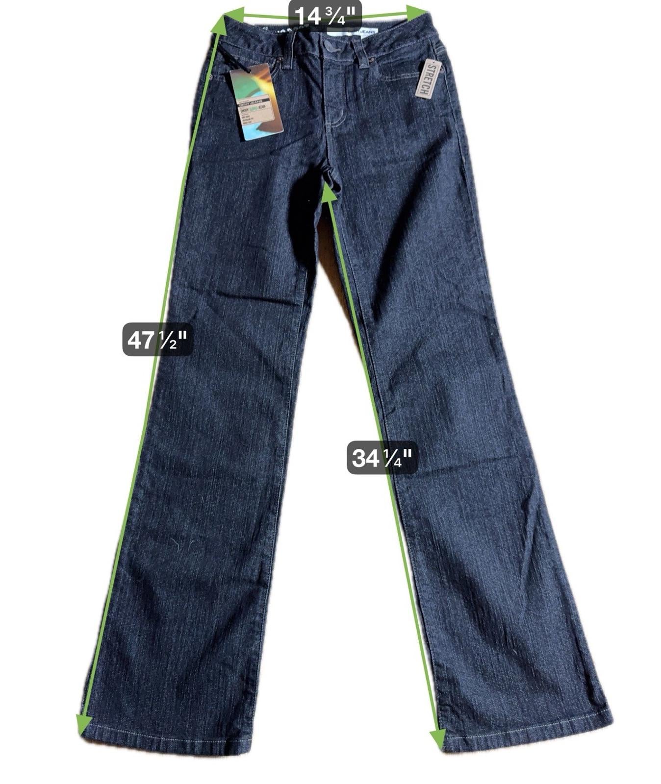 DKNY Jeans Soho Boot Woman’s 8R 29x34 Stretch Black Denim NWT List $59