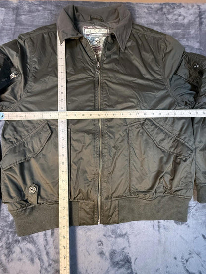 Gap Men’s Quilted Lined Bomber Jacket Long Sleeve XL