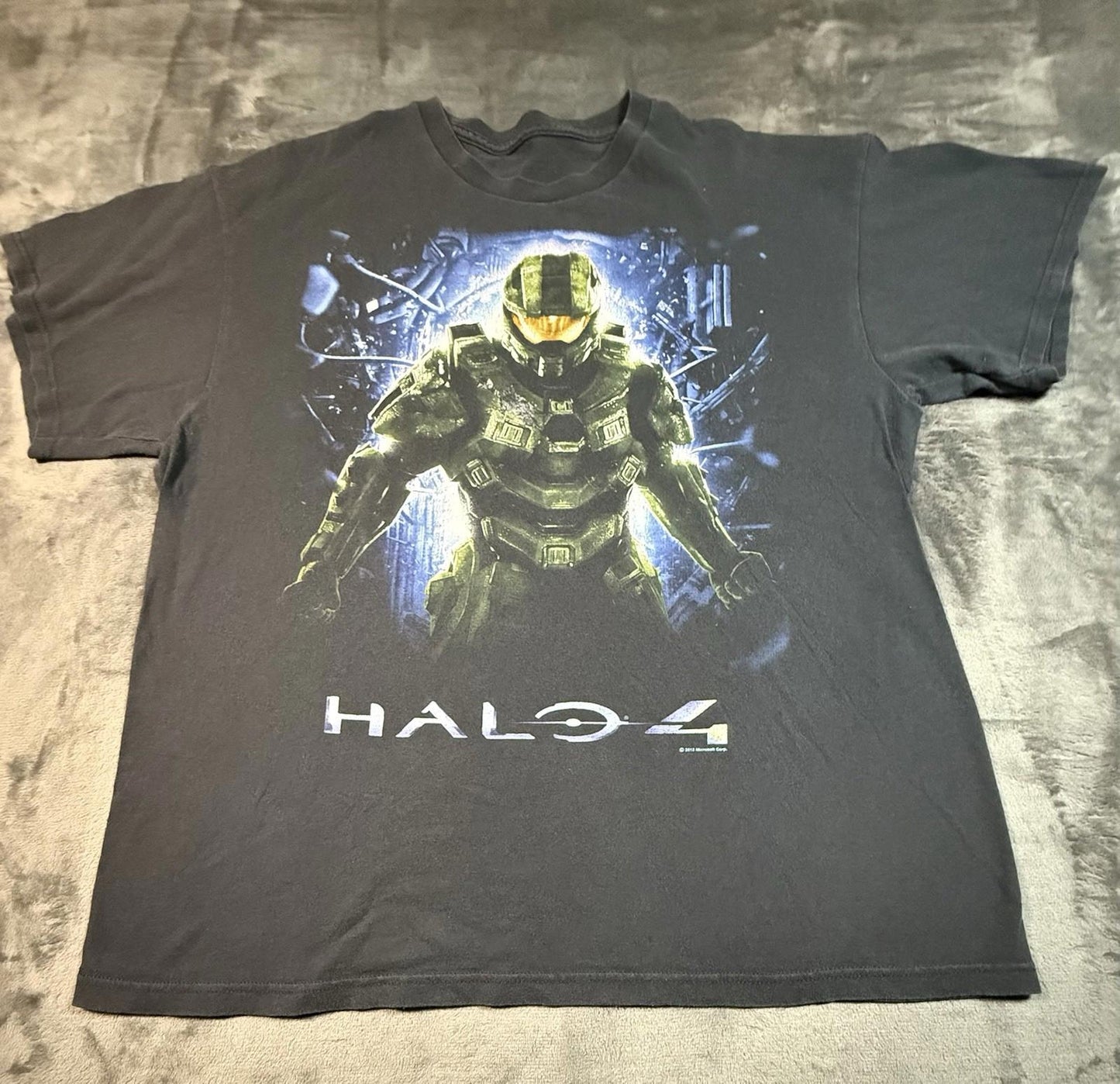 Halo 4 Shirt XL Microsoft Master Chief Black