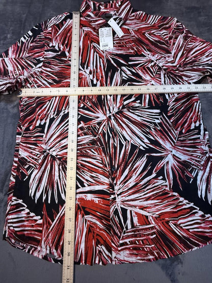 H&M Men’s Button Down Short Sleeve Large NWT