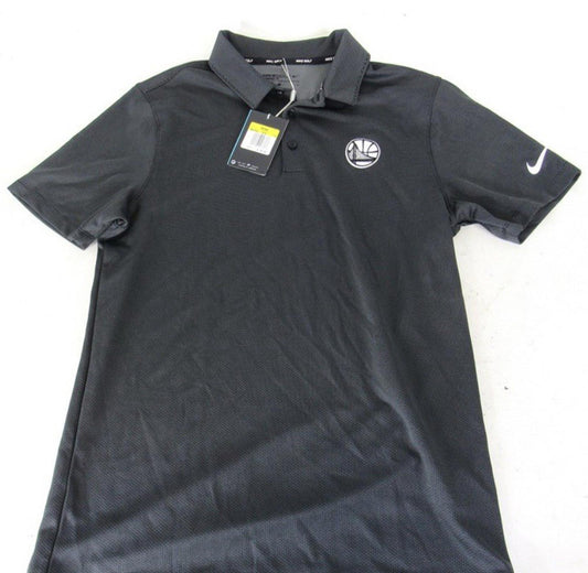 Golden State Warriors Nike Golf Dri-Fit Polo Men's Small Graphite NWT List $65