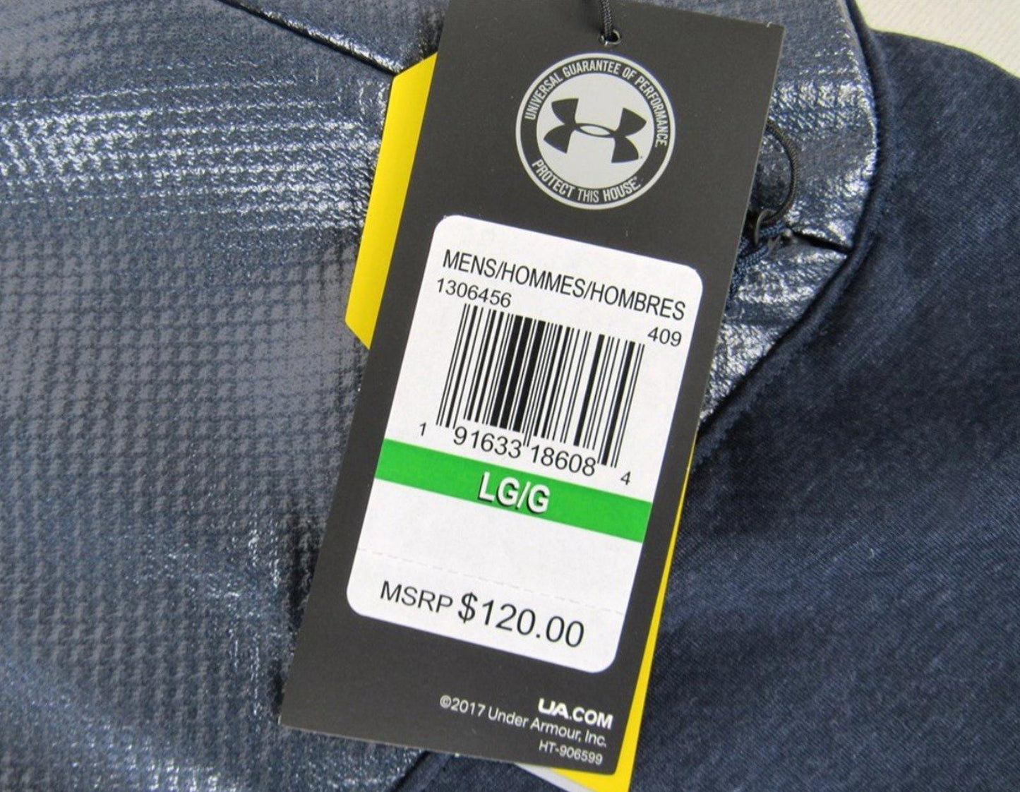 Under Armour Men’s Large Cold Gear Hybrid Fitted Navy Blue NWT List $120