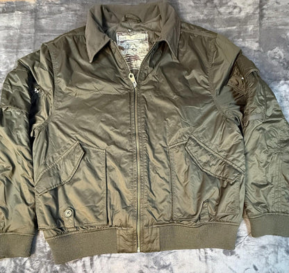 Gap Men’s Quilted Lined Bomber Jacket Long Sleeve XL