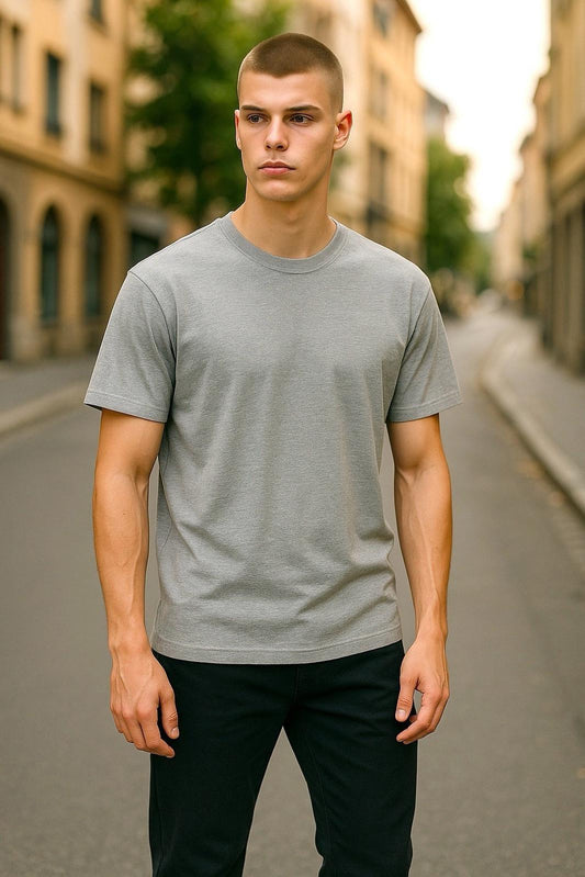 2-pack Bundle Alternative Basic Crewneck T-shirt Sandstone Beige Men’s Large New