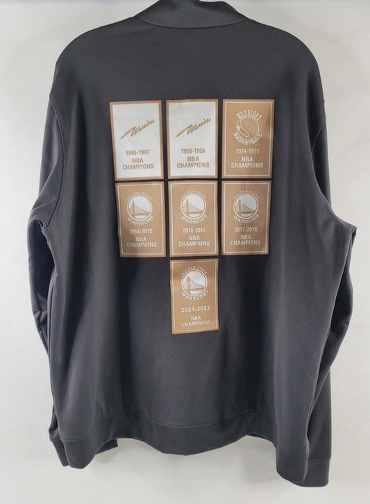 Golden State Warriors Championship Banner Warriors XL VIP Jacket NWT
