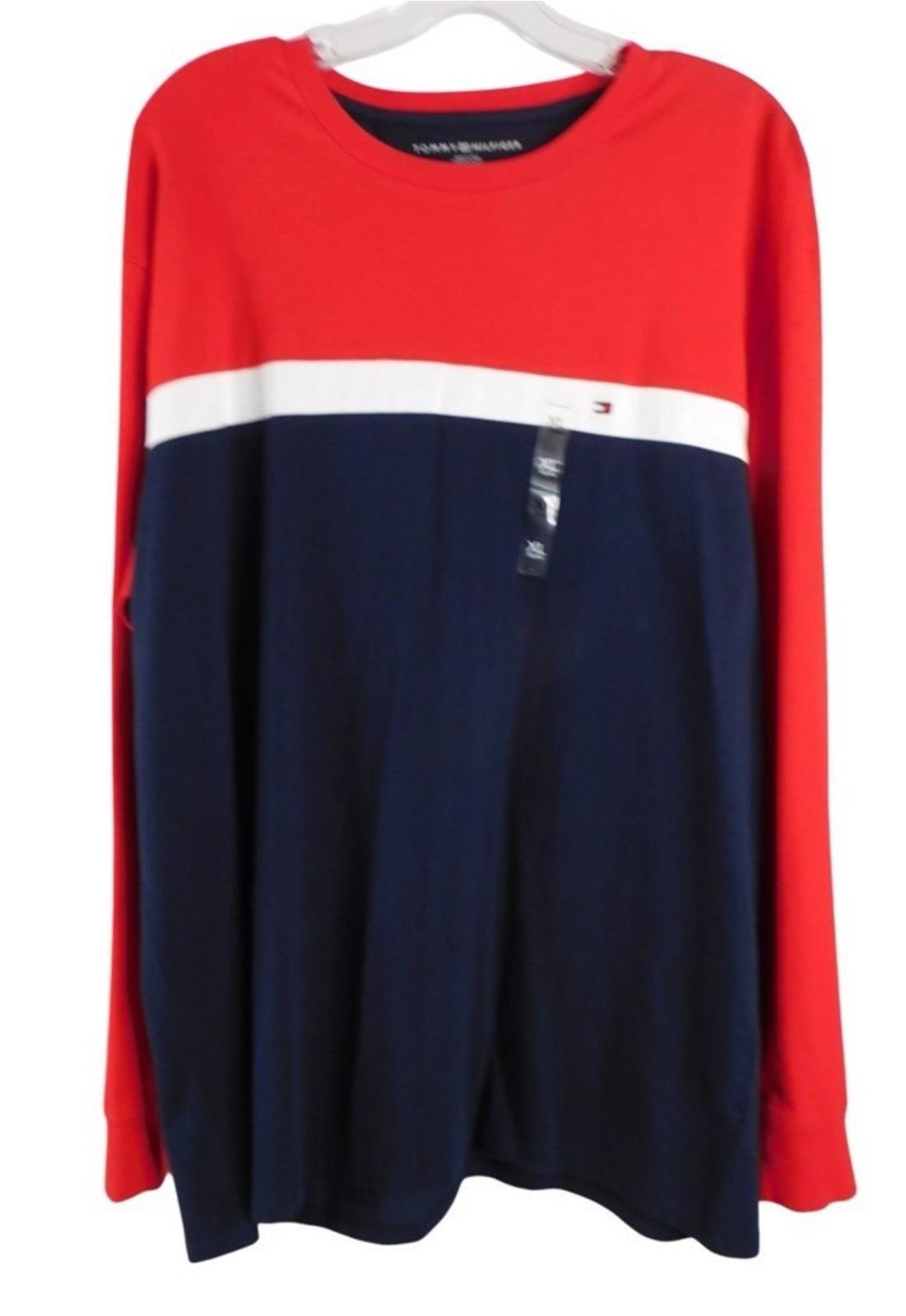 TOMMY HILFIGER Men’s XL Long Sleeve T-Shirt Size NWT