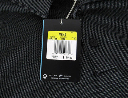 Golden State Warriors Nike Golf Dri-Fit Polo Men's Small Graphite NWT List $65